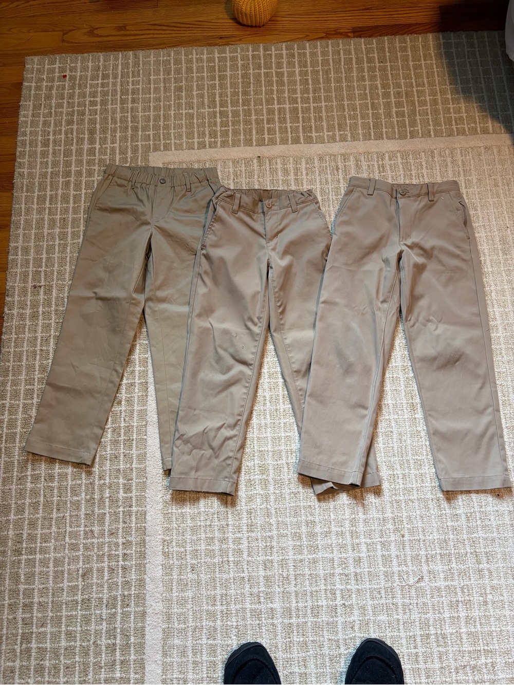 Lands' End Boys Khaki pants bundle
